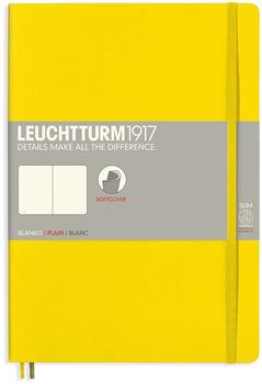 Leuchtturm1917 Notizbuch Composition Softcover Blanko 121 nummerierte Seiten zitrone