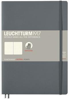 Leuchtturm1917 Notizbuch Composition Softcover Dotted 121 nummerierte Seiten anthrazit