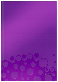 Leitz WOW A4 liniert fester Einband Violett (46251062)