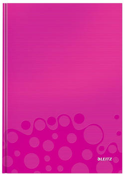 Leitz WOW A4 liniert fester Einband Pink (46251023)