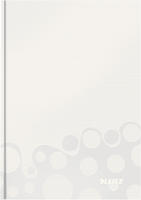 Leitz 46271001, LEITZ Notizbuch WOW, A5, Linie, wei&szlig;