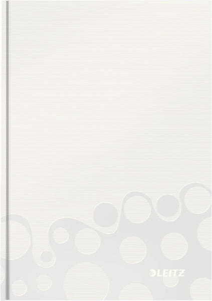 Leitz WOW A5 liniert mit festem Einband weiß (46271001)