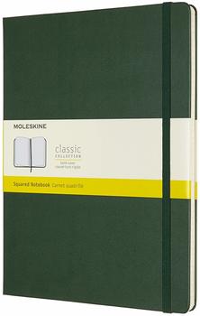 Moleskine Klassisches Notizbuch Hardcover kariert 192 Seiten myrte grün