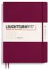 Leuchtturm1917 Notizbuch 359787 Master, A4, 60 Blatt, Port Red, Hardcover,...