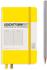 Leuchtturm1917 Notizbuch Pocket (A6) Hardcover Textileinband liniert 185 numerierte Seiten zitrone