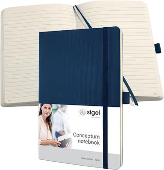 Siegel Conceptum Softcover Softwave Liniert blau (CO327)