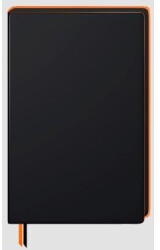 Brunnen Verlag Premium Neon A5 dotted schwarz mit Neonkante orange (10-55 895 752)