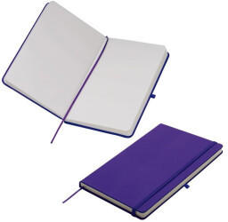 Easy Gifts Notizbuch im samtweichen PU Hardcover blanko DIN A5 violett (1035266476)