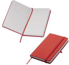 Easy Gifts Notizbuch im samtweichen PU-Hardcover blanko DIN A6 rot (1035266825)