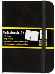 Idena Notizbuch A7 schwarz (209283)