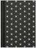 RNK black & white Stars DIN A5 dotted (46747)