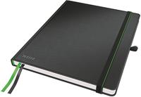 LEITZ Notizbuch Complete, iPad Format, kariert, schwarz 80 Blatt, 96 g/qm, elfenbein
