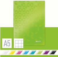 Leitz 46281054, Leitz 46281054 Notizbuch kariert Gr&uuml;n Anzahl der Bl&auml;tter: 80 DIN A5