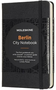 Moleskine Reiseführer City Pocket A6 100 Blatt Berlin Hardcover schwarz