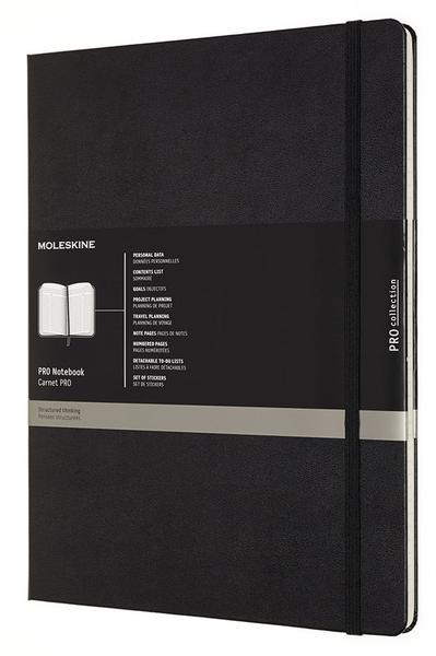 Moleskine XXL 21,59x27,94cm Hardcover 96 Blatt schwarz