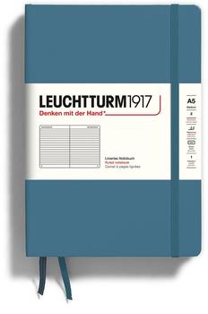 Leuchtturm1917 Notizbuch Medium Hardcover A5 Stone Blue liniert
