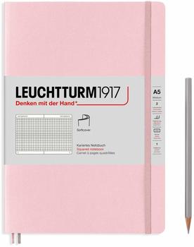 Leuchtturm1917 Notizbuch Medium Softcover A5 Puder kariert