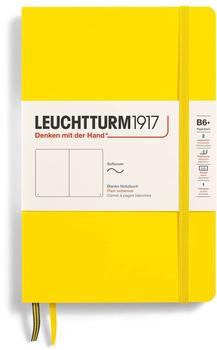 Leuchtturm1917 Notizbuch Paperback Softcover B6+ Zitrone blanko