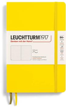 Leuchtturm1917 Notizbuch Paperback Softcover B6+ Zitrone dotted