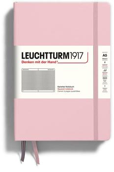 Leuchtturm1917 Notizbuch Medium Hardcover A5 Puder kariert