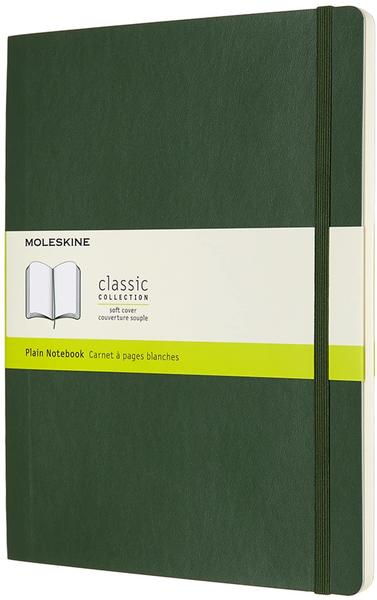 Moleskine Klassisches Notizbuch Softcover blanko 240 Seiten myrte grün