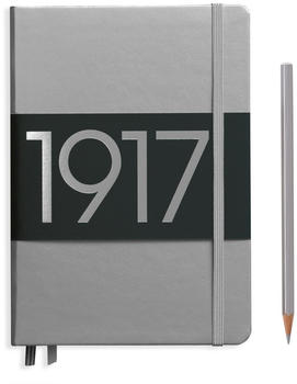 Leuchtturm1917 Medium Hardcover (A5) Liniert Metallic Edition Silber