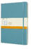 Moleskine XL 19x25cm liniert Hardcover 96 Blatt riffblau