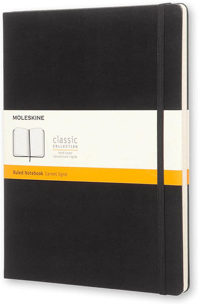 Moleskine Notizbuch Classic Collection A4 Liniert schwarz