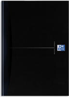 "Oxford Notizbuch "Smart Black" - gebunden, DIN A4, kariert"