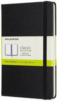 Moleskine Notizbuch Medium, Blanko, Schwarz