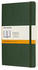 Moleskine Klassisches Softcover liniert 192 Seiten myrte grün