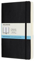 Moleskine Notizbuch Large/A5, Punktraster, Erweiterte Seitenanzahl, Schwarz