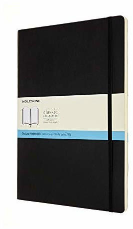 Moleskine Classic Notebook Softcover Dotted A4 192 pages black