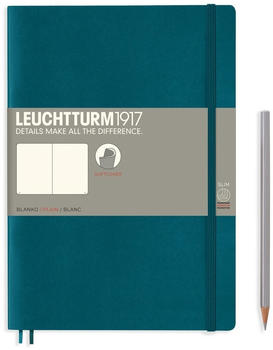 Leuchtturm1917 Composition Softcover (B5) Blanko 121 nummerierte Seiten Pacific Green