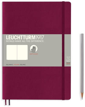 Leuchtturm1917 Composition Softcover (B5) Blanko 121 nummerierte Seiten Port Red