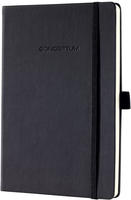 SIGEL Notizbuch Conceptum CO122 ca. DIN A5 liniert 97Blatt schwarz