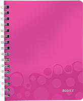 Leitz 4641-00-23, Leitz Collegeblock 4641-00-23 WOW, Muster, kariert / kariert Rand
