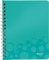 Leitz 4641-00-51, Leitz Collegeblock 4641-00-51 WOW, Muster, kariert / kariert Rand