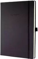 Sigel CO112, SIGEL Notizbuch Conceptum ca. DIN A4 liniert, schwarz Hardcover 194