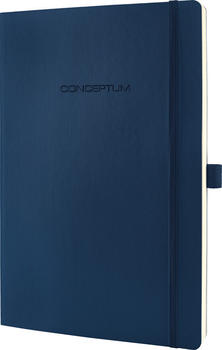Siegel Conceptum Softcover Softwave A4 Kariert blau (CO316)