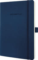 Notizbuch Conceptum A5 194 Seiten Softcover kariert 80g midnight blue