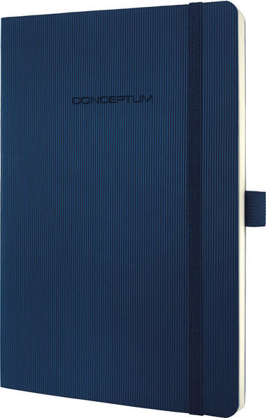 Siegel Conceptum Softcover Softwave Kariert blau (CO326)