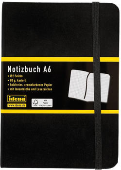 Idena Notizbuch A6 schwarz (209282)