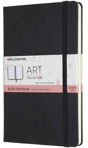 Moleskine Moleskine Bullet Notizbuch Large A5 120g/qm 80 Blatt Punktraster Hardcover schwarz