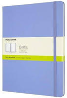 Notizbuch XL 19x25cm blanko Hardcover 96 Blatt hortensienblau
