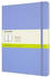 Moleskine XL 19x25cm blanko Hardcover 96 Blatt hortensienblau