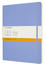 Moleskine XL 19x25cm liniert Softcover hortensienblau