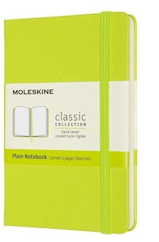 Moleskine Pocket A6 blanko Hardcover 96 Blatt limettengrün