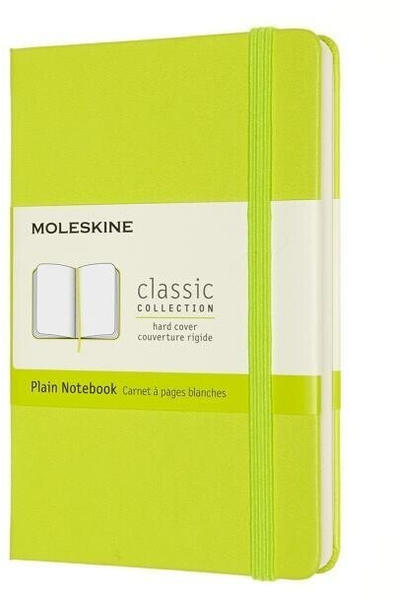 Moleskine Pocket A6 blanko Hardcover 96 Blatt limettengrün