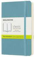Moleskine Notizbuch Pocket A6 blanko Softcover riffblau